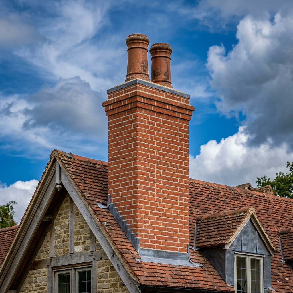Chimney repointing project