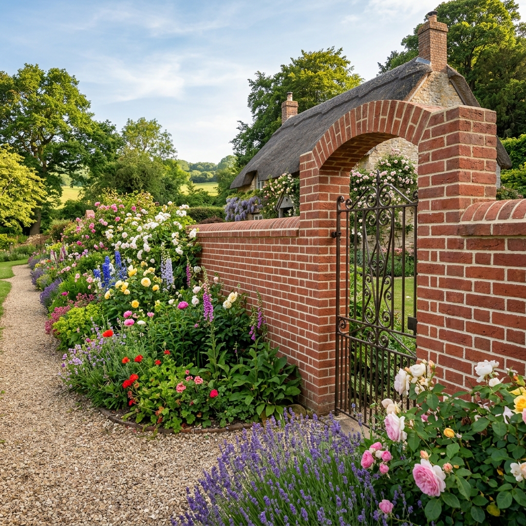 Garden wall repointing